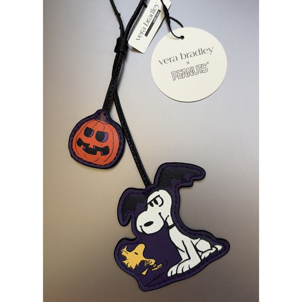 Vera Bradley PEANUTS HALLOWEEN Bag Charm ~ NWT